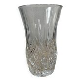 Chiseled crystal vase 1960