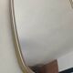 Free-form rearview mirror from the 60s-70s