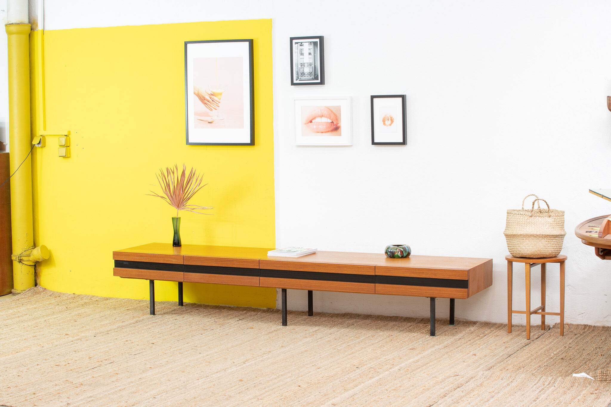 Vintage scandinavian enfilade