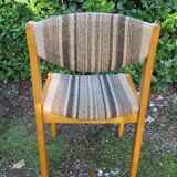Set of 6 Scandinavian chairs from the 60s