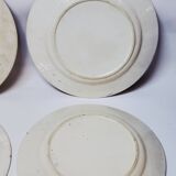 9 Antique Plates 19th Century Blue Willow Pattern Chinese Blue Decor