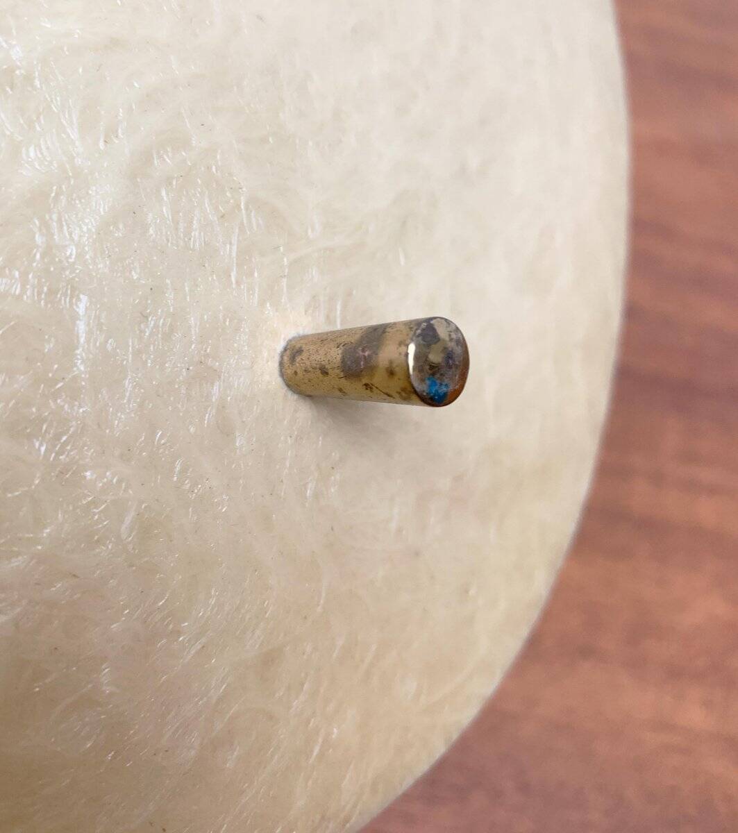 1960s minimalist fibreglass ceiling lamp