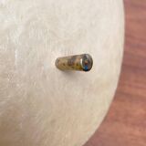 1960s minimalist fibreglass ceiling lamp