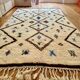 Tapis berbère béni Ouarain 132 x 249
