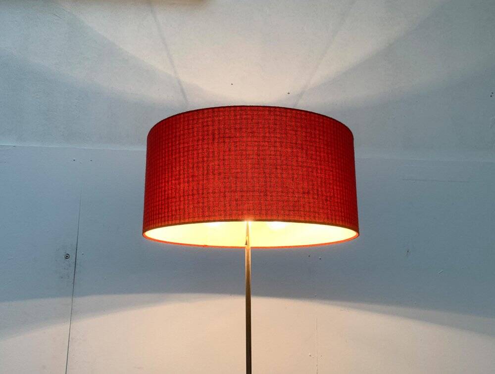 Mid-century German minimalist floor lamp by Kaiser Idell / Kaiser Leuchten.