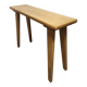 Vintage solid wood console