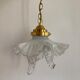 Suspension d'époque 1900 en opaline