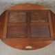 Table de majordome pliante en acajou – 1940