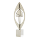 Jacques Charles Ogive Lamp for Maison Charles nickel-plated metal 1965