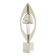 Jacques Charles Ogive Lamp for Maison Charles nickel-plated metal 1965