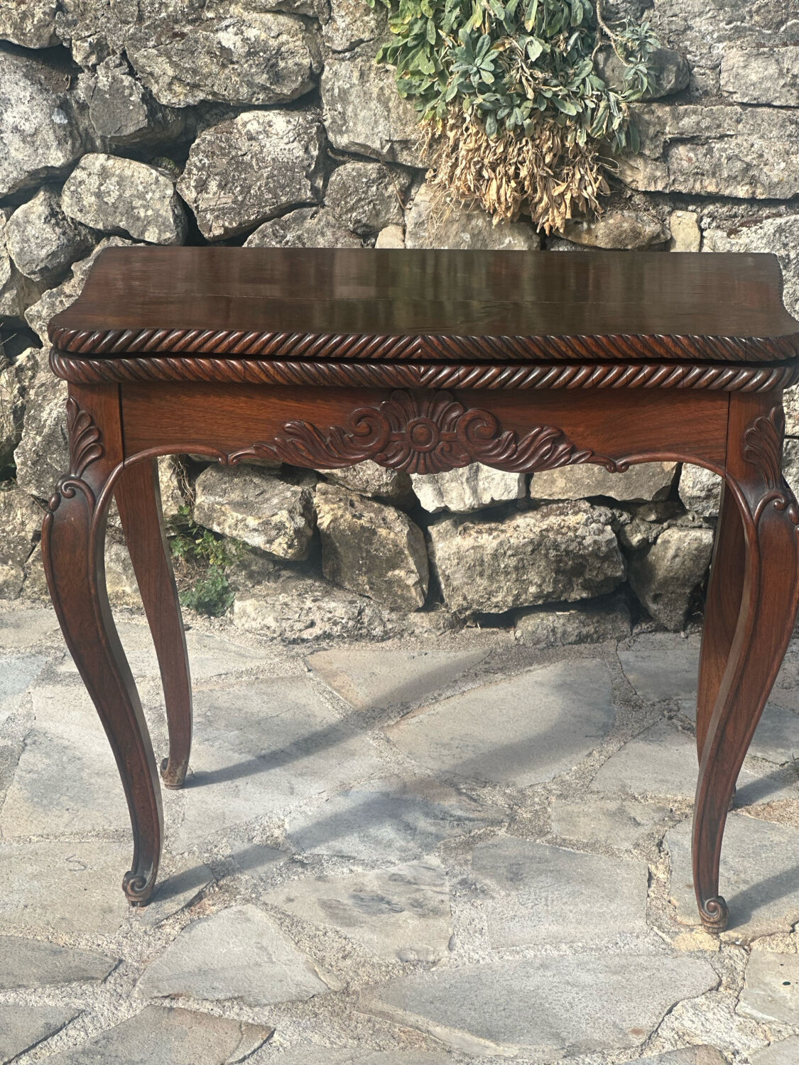 Louis XV style games table, 19th century