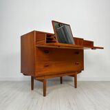 Commode secrétaire en teck danois vintage des années 1960 par Børge Mogensen