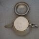 Teapot and milk jug English silverware