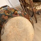 Vintage Brown Stoneware Cassolette Pot by Lucien Talbot de la Borne