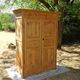 Antique solid pine cupboard