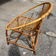 Rattan armchair