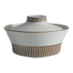 Willem de Vries Modernist Coupe mid-20th century "Cleopatra" with lid for Fris Edam, 1961