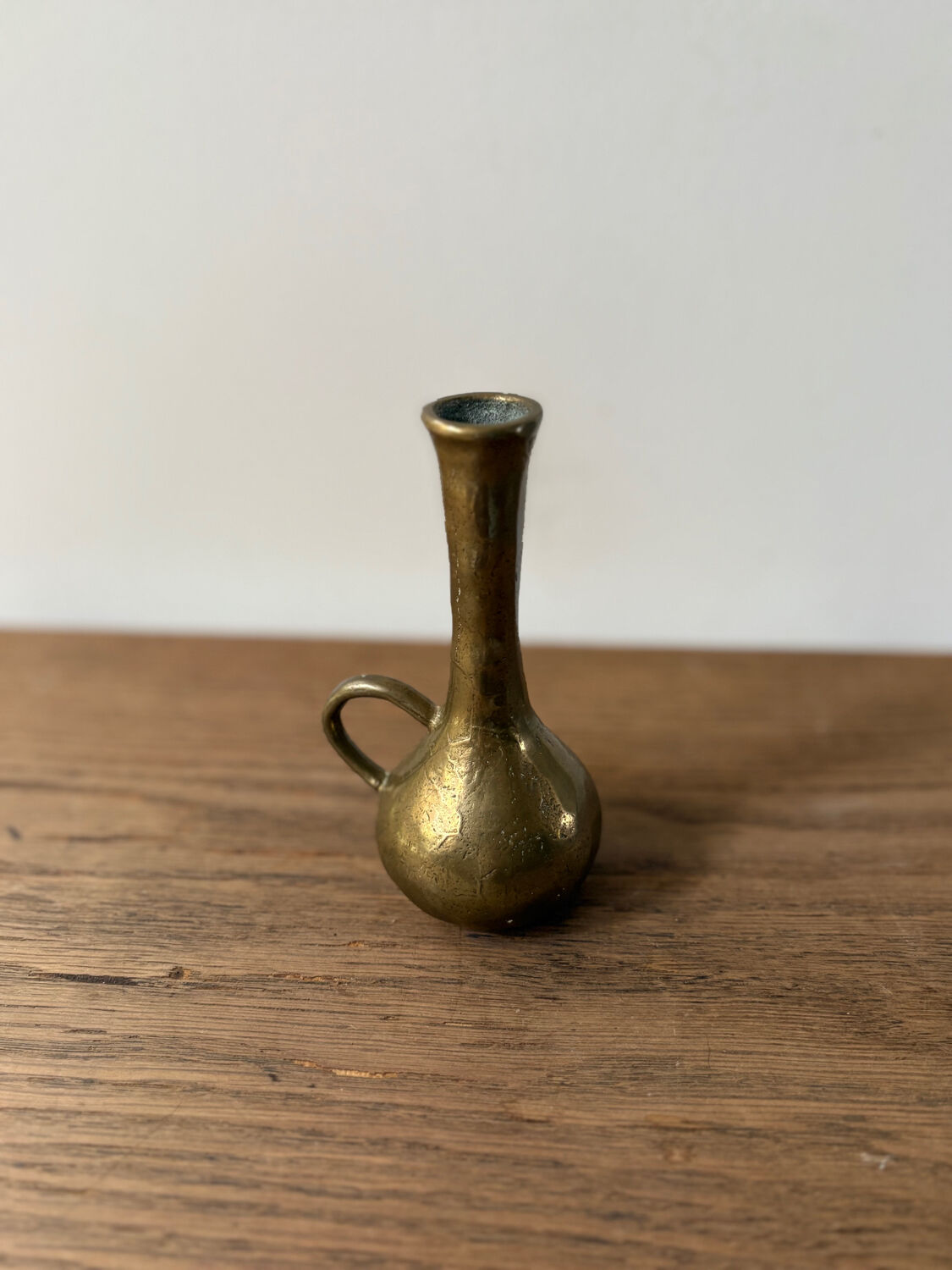Vintage brass vase
