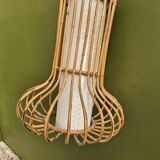 Lampe en rotin