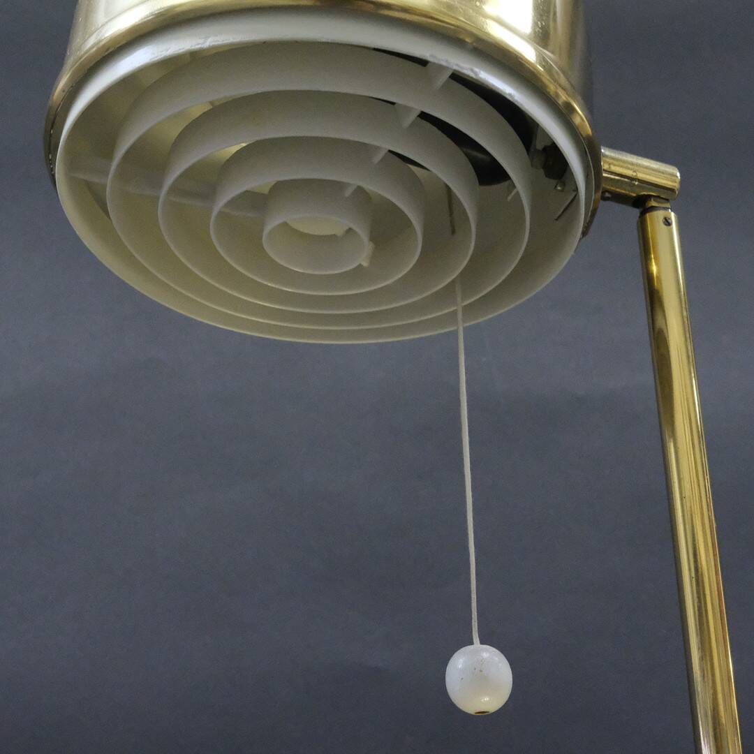 Borje Claes brass articulated lamp - Sweden 1970s