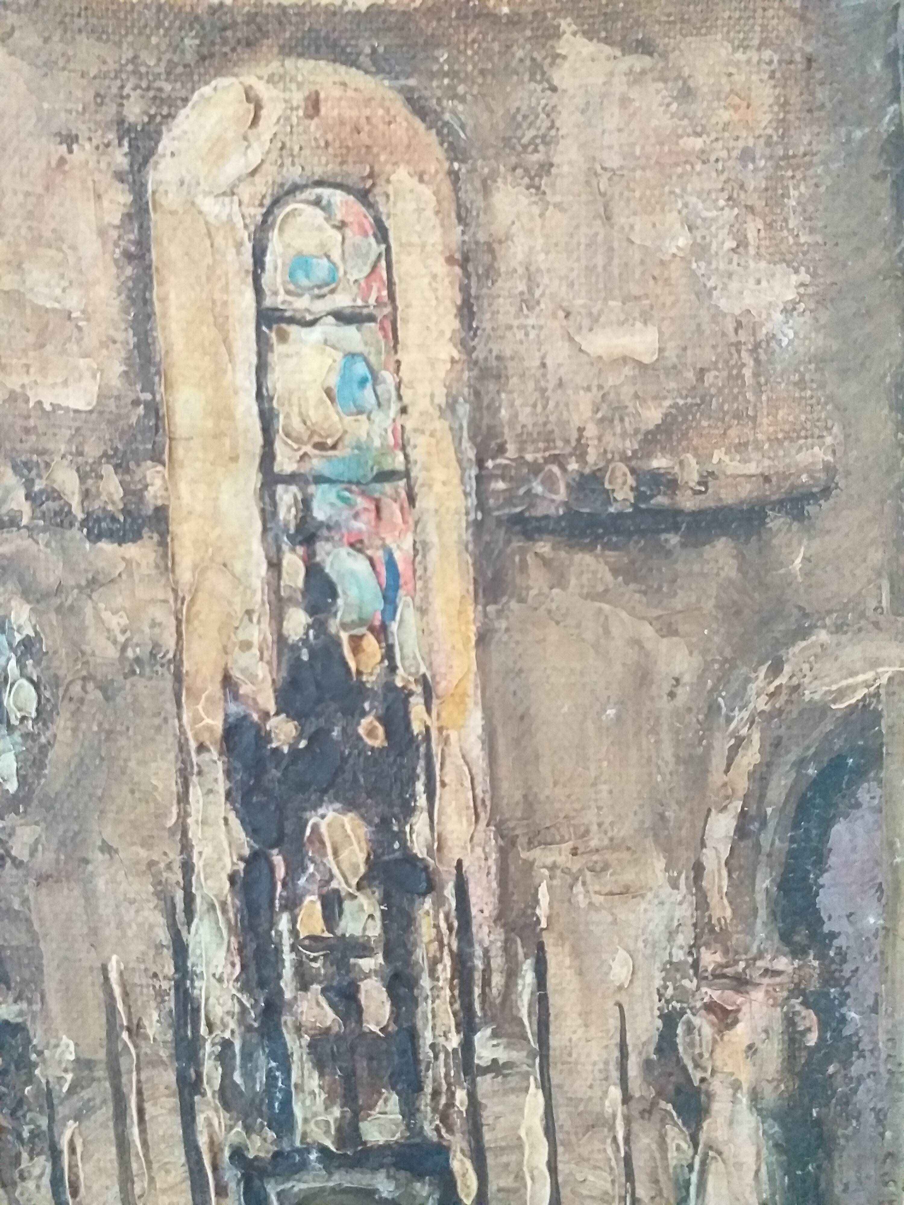 Tableau choeur d'église