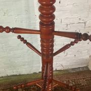 Scandinavian wooden coat rack from the 60s