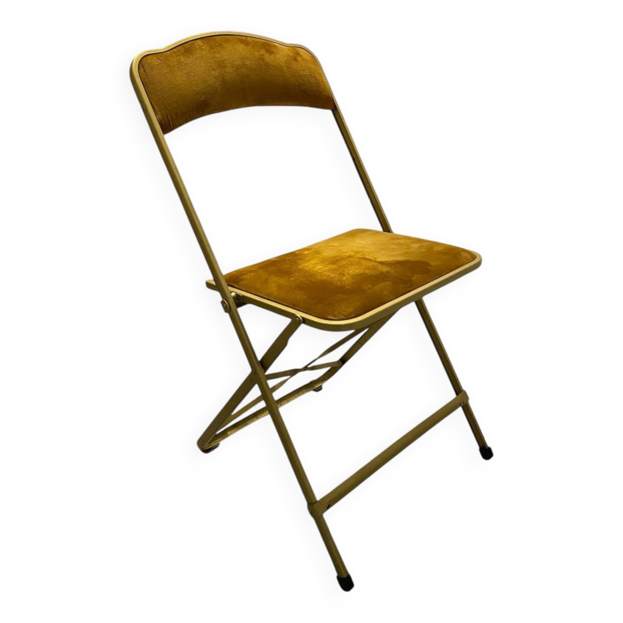 Vintage velvet chair