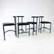 Set of 4 Rodney Kinsman Tokyo dining chairs for Bieffeplast, 1980s