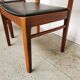 Set de 4 chaises scandinaves vintage teck