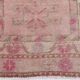 Tapis de couloir turc rose doux et marron 3x12, 86x374 cm