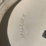 Vintage Vallauris ceramic cheese or charcuterie board or palette