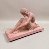 Large Art Deco Terracotta Statue – Armand Godard –