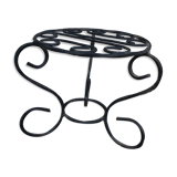 Wrought iron plant holder
