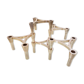 5 modular candle holders varying NAGEL 1970