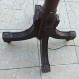 Louis XVI style floor lamp in carved mahogany