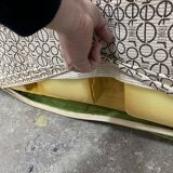 Vintage green Togo bed