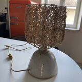 70s ceramic lamp