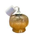 Vintage glass pendant lamp 1960