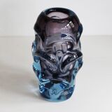 1960s Flower Vase by Jan Beranek – Pattern 5988 (Red Core Series)