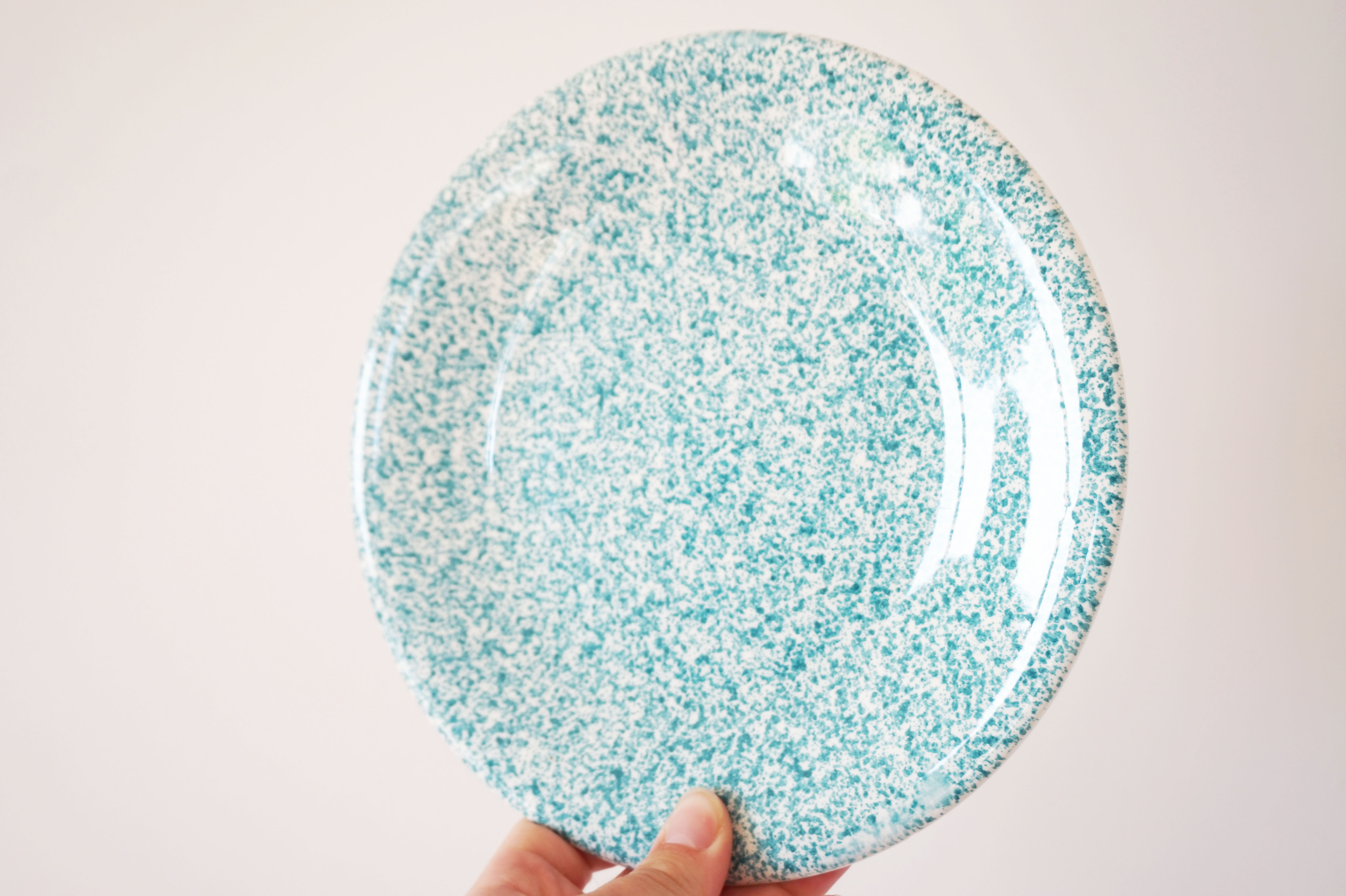 Set of 5 Italian plates Ceramica Dalia Castelforte