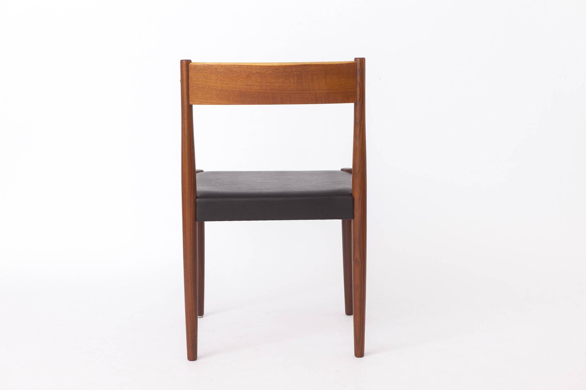 Set of 10 Poul M. Volther Teak Dining Chairs for Frem Røjle, Denmark, 1960s