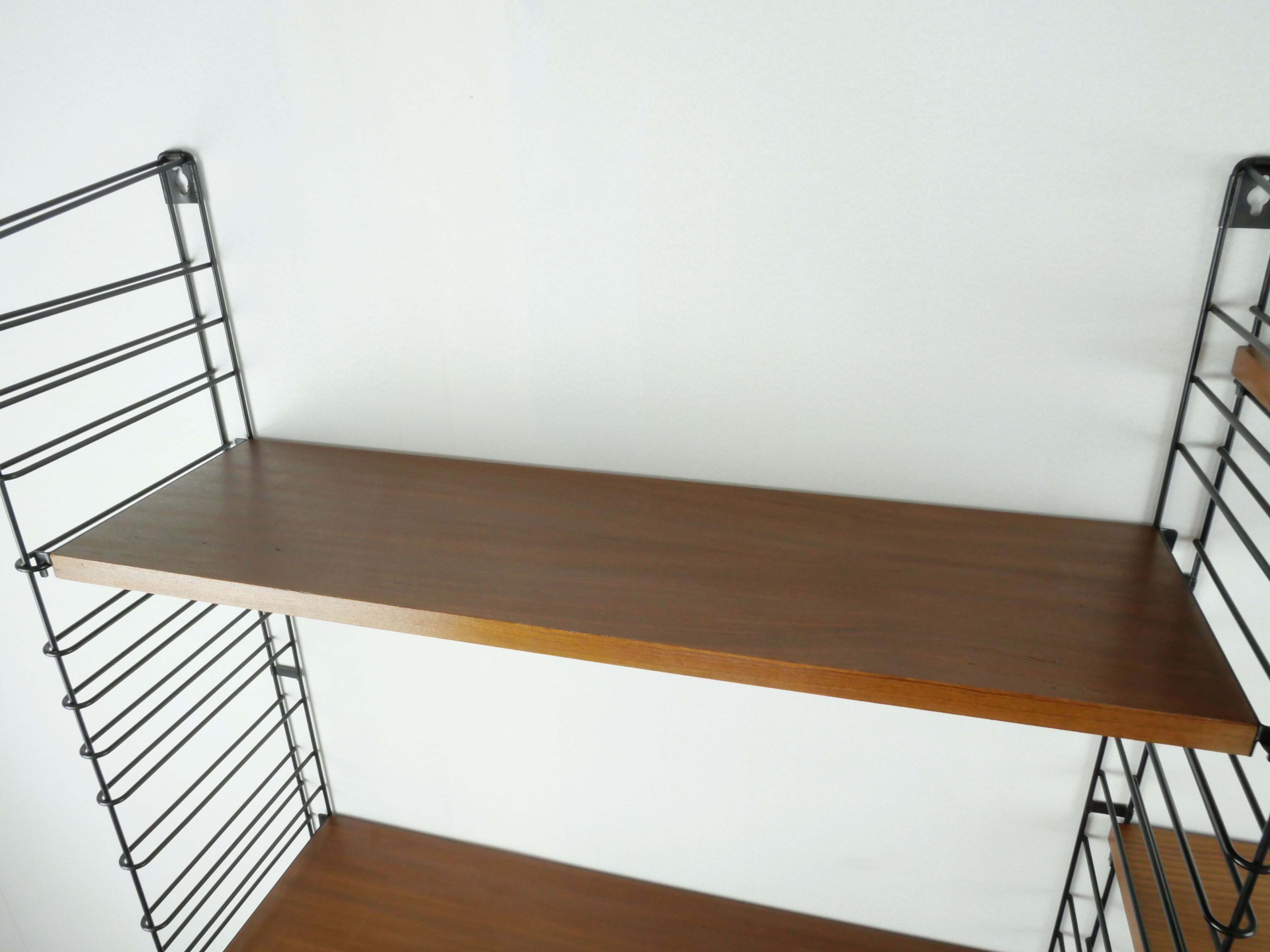 Tomado double wood shelf