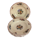 Set of 6 hollow plates Sarreguemines model Marly
