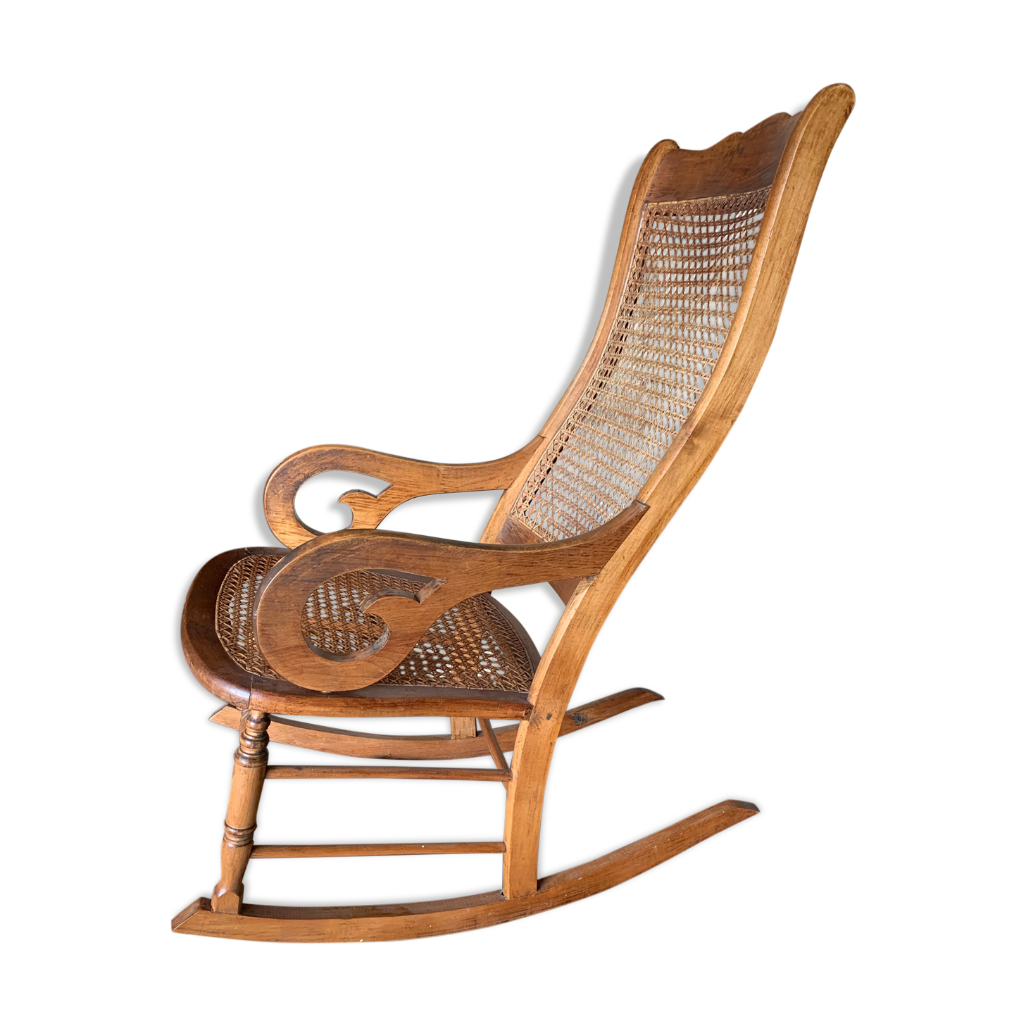 rocking-chair - wood and canning