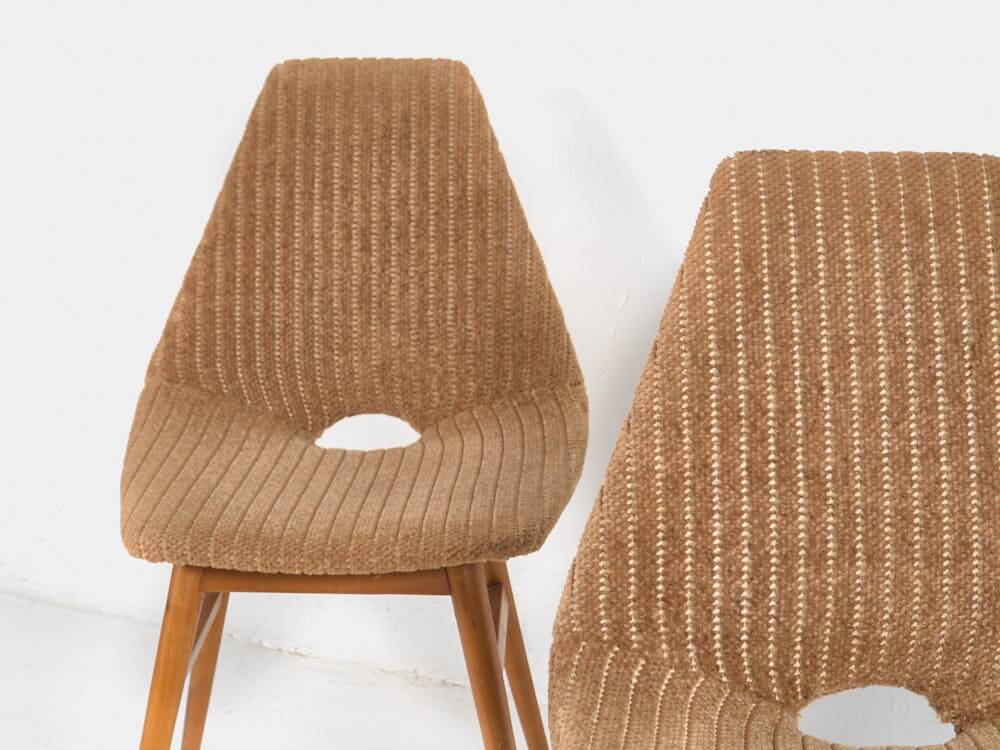 Decorative Retro Chairs (circa 1960). Set of 2 pieces
