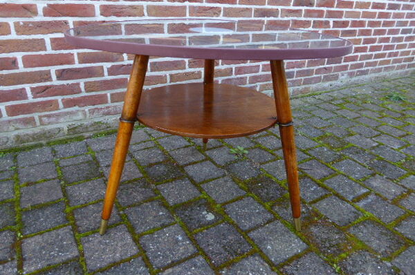 table de salon vintage format palette de 1955