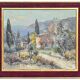 Lucien POTRONAT (1889-1973) "Landscape of the Côte d'Azur" Oil on canvas