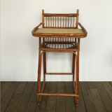 Children's rattan high chair