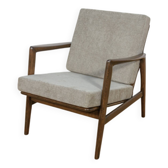Fauteuil modèle 300-139 de l'usine Swarzędz, Pologne, années 1960