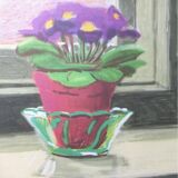 Lithograph by David Hockney, signed and numbered.